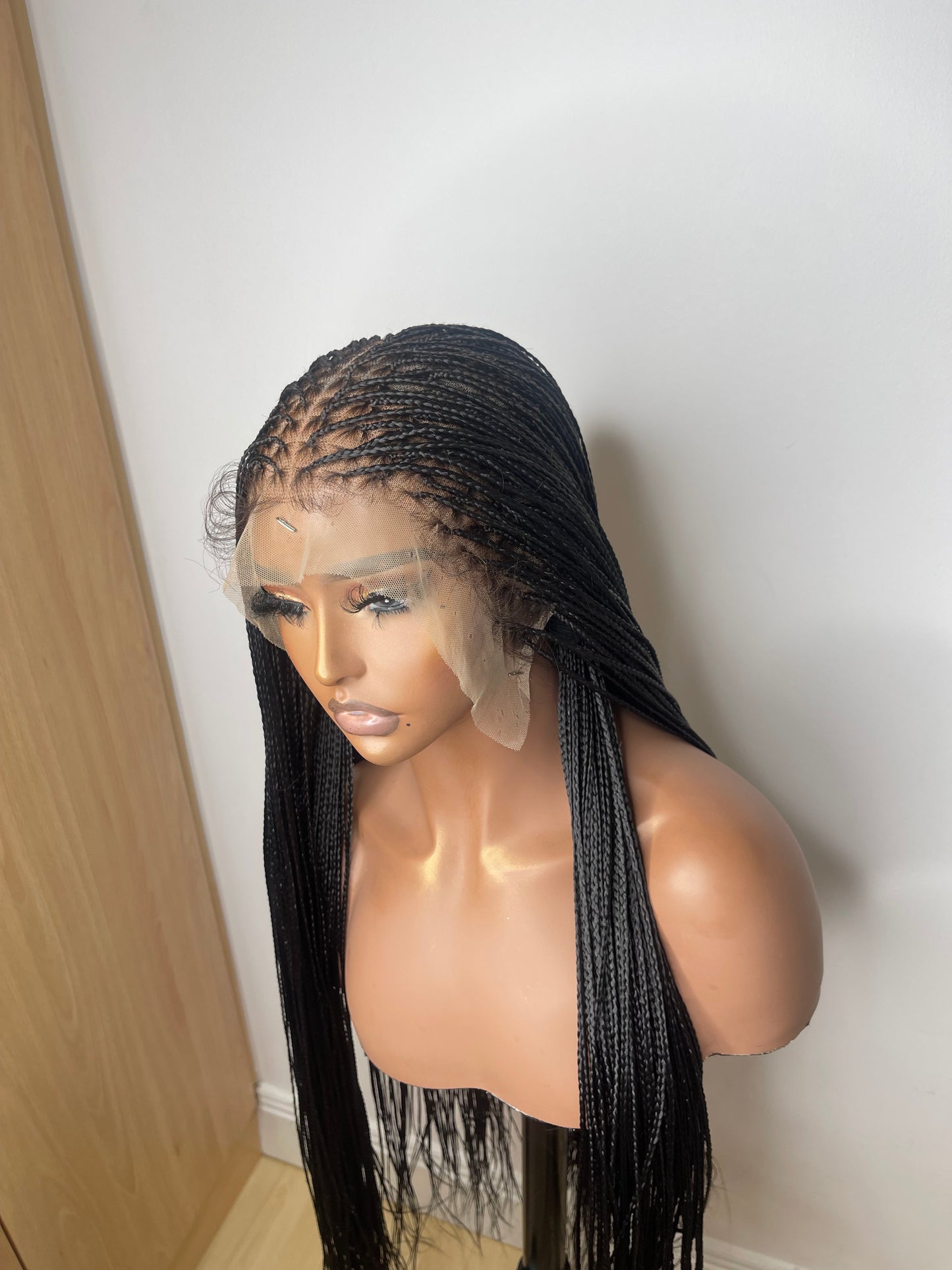 Extra small knotless braided wig