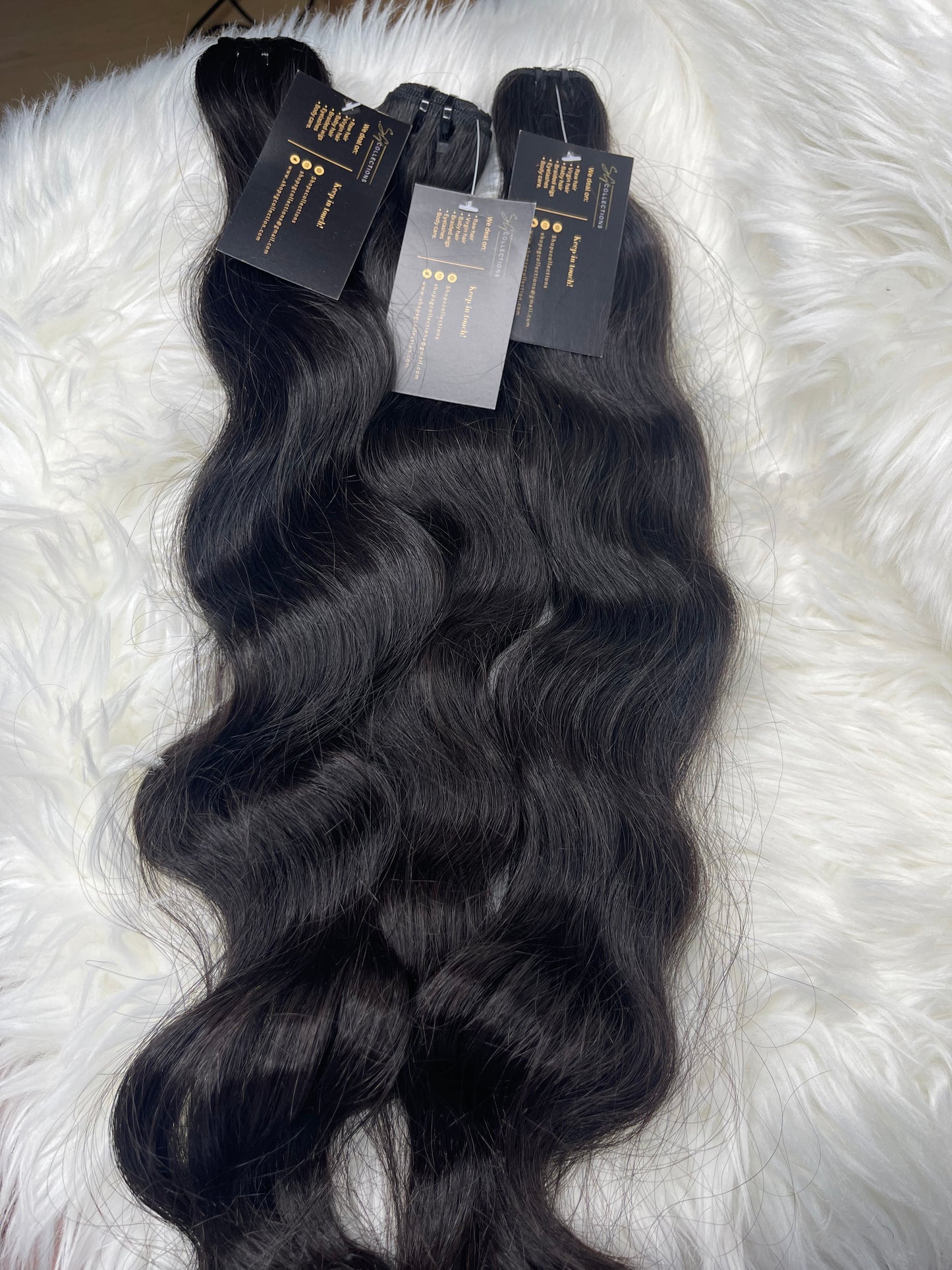 Raw hair single bundles (Ready to ship)