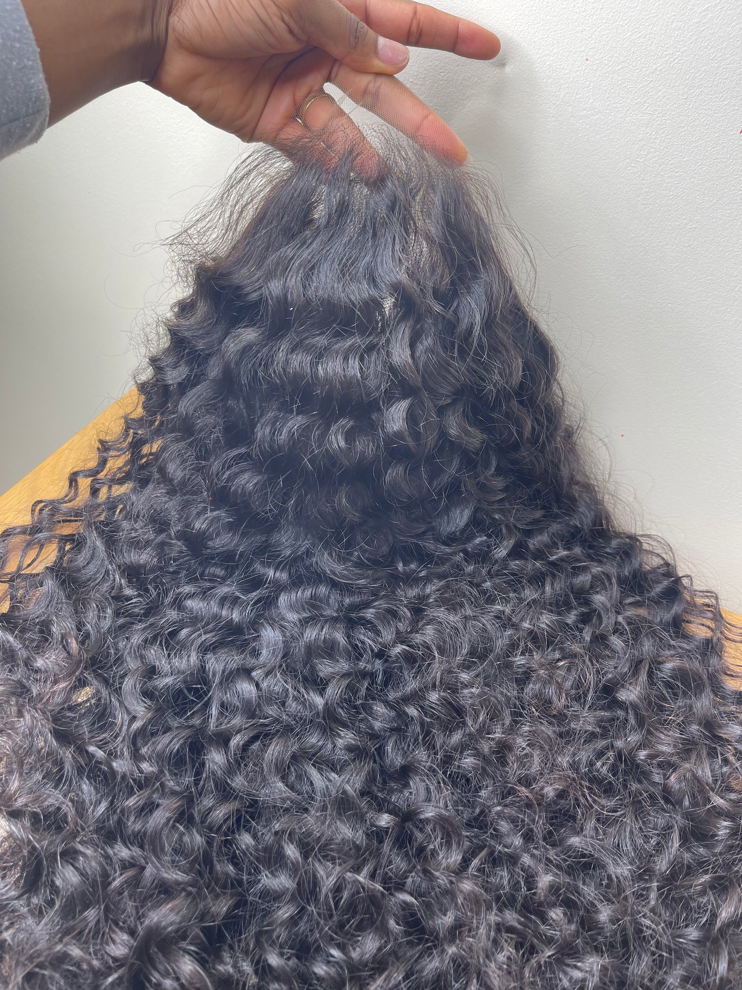 Uncustomise HD Frontal curly wig