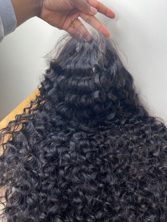 Uncustomise HD Frontal curly wig