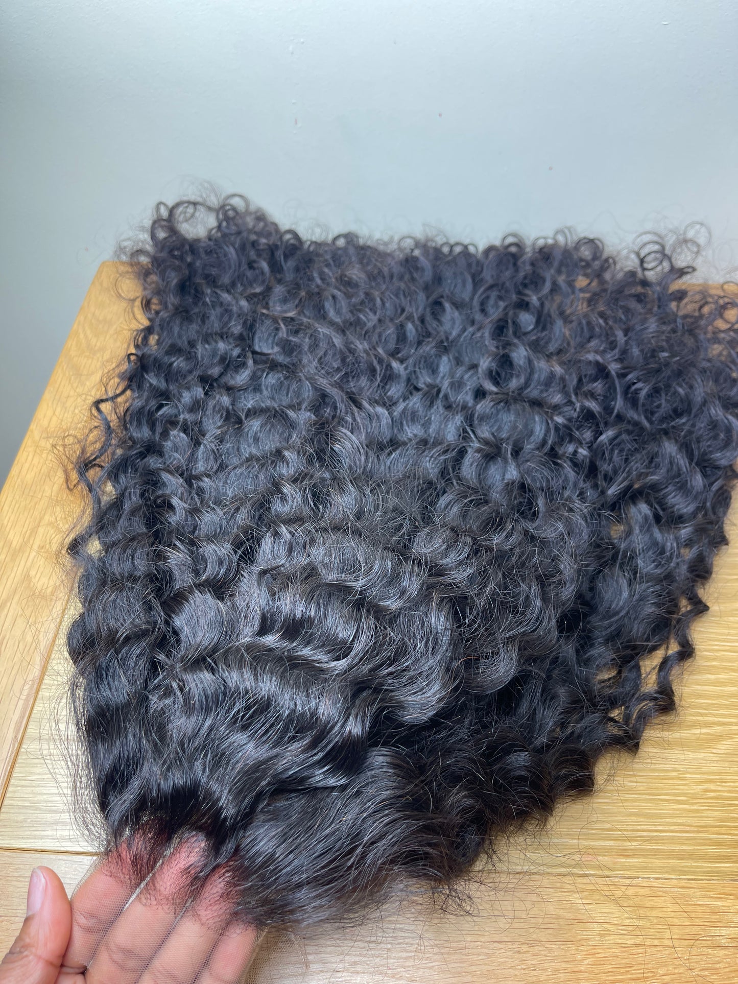 Uncustomise HD Frontal curly wig