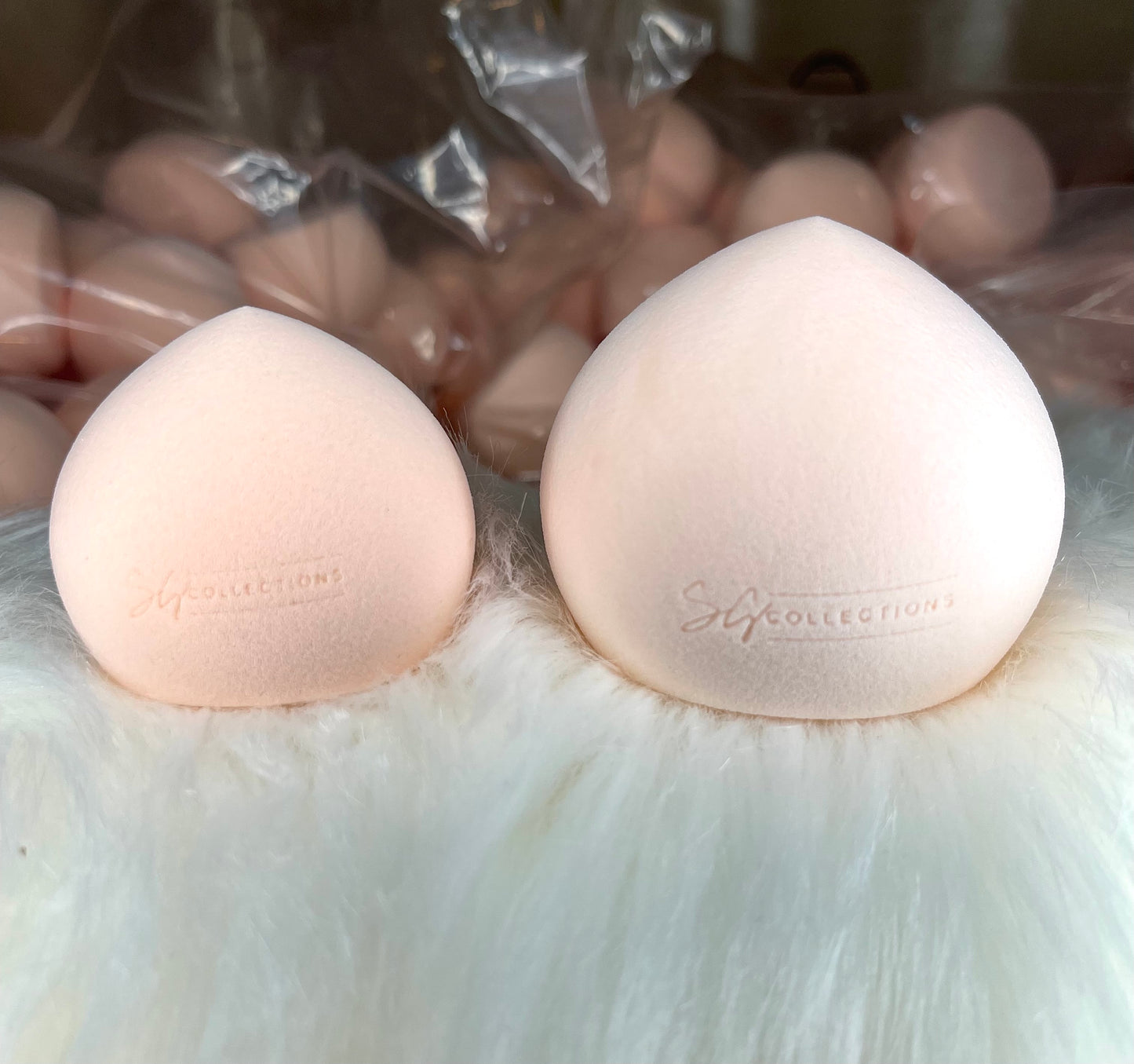 Extra soft set of four beauty blender