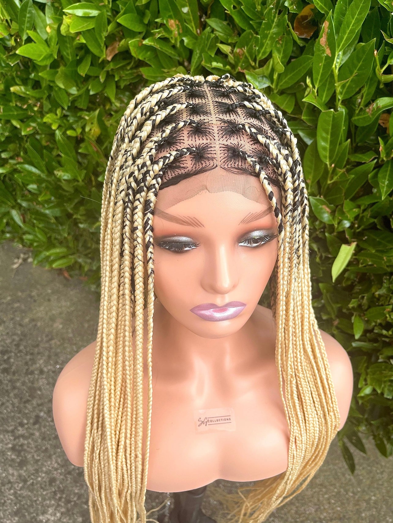 613 Braided wig