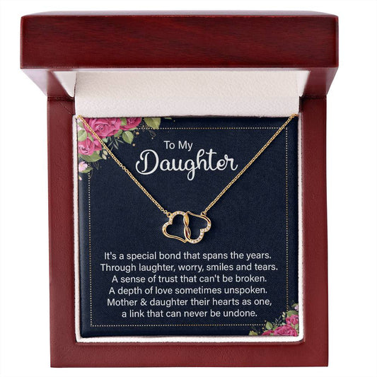 Everlasting Love Mother and daughter necklace