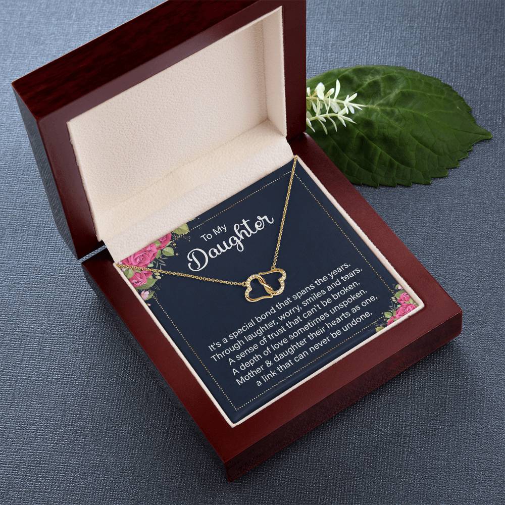 Everlasting Love Mother and daughter necklace