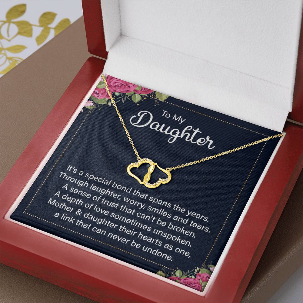 Everlasting Love Mother and daughter necklace