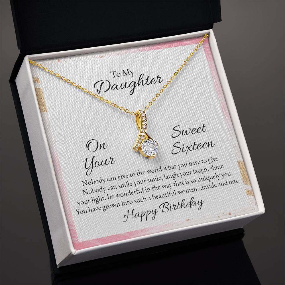 Alluring Beauty Necklace (Yellow & White Gold Variants)