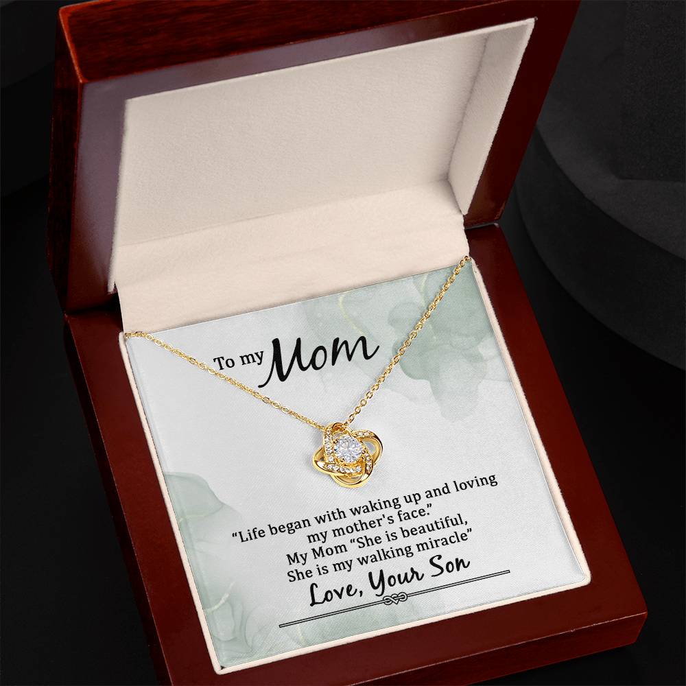 Mother's gifts from son on her birthday, mothers day, wedding anniversary and more